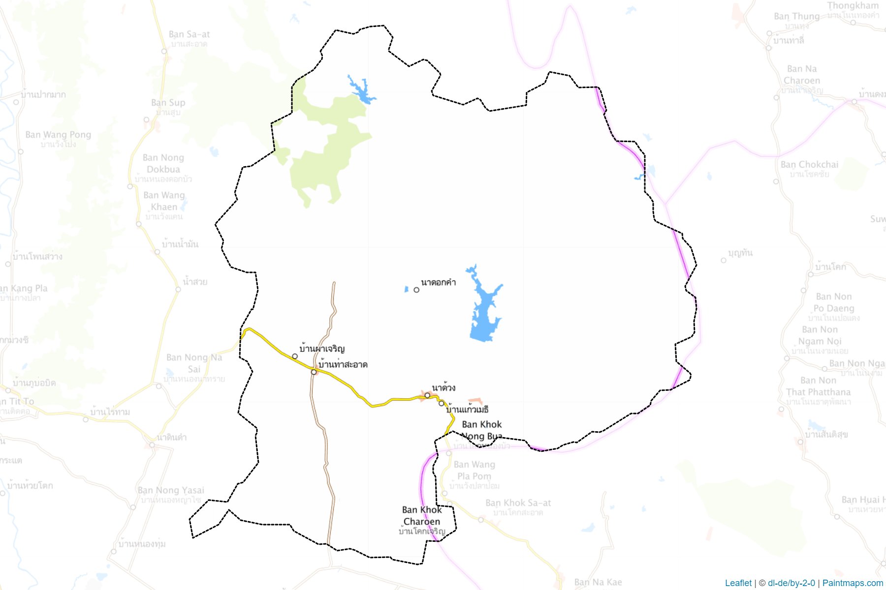 Muestras de recorte de mapas Na Duang (Loei)-1