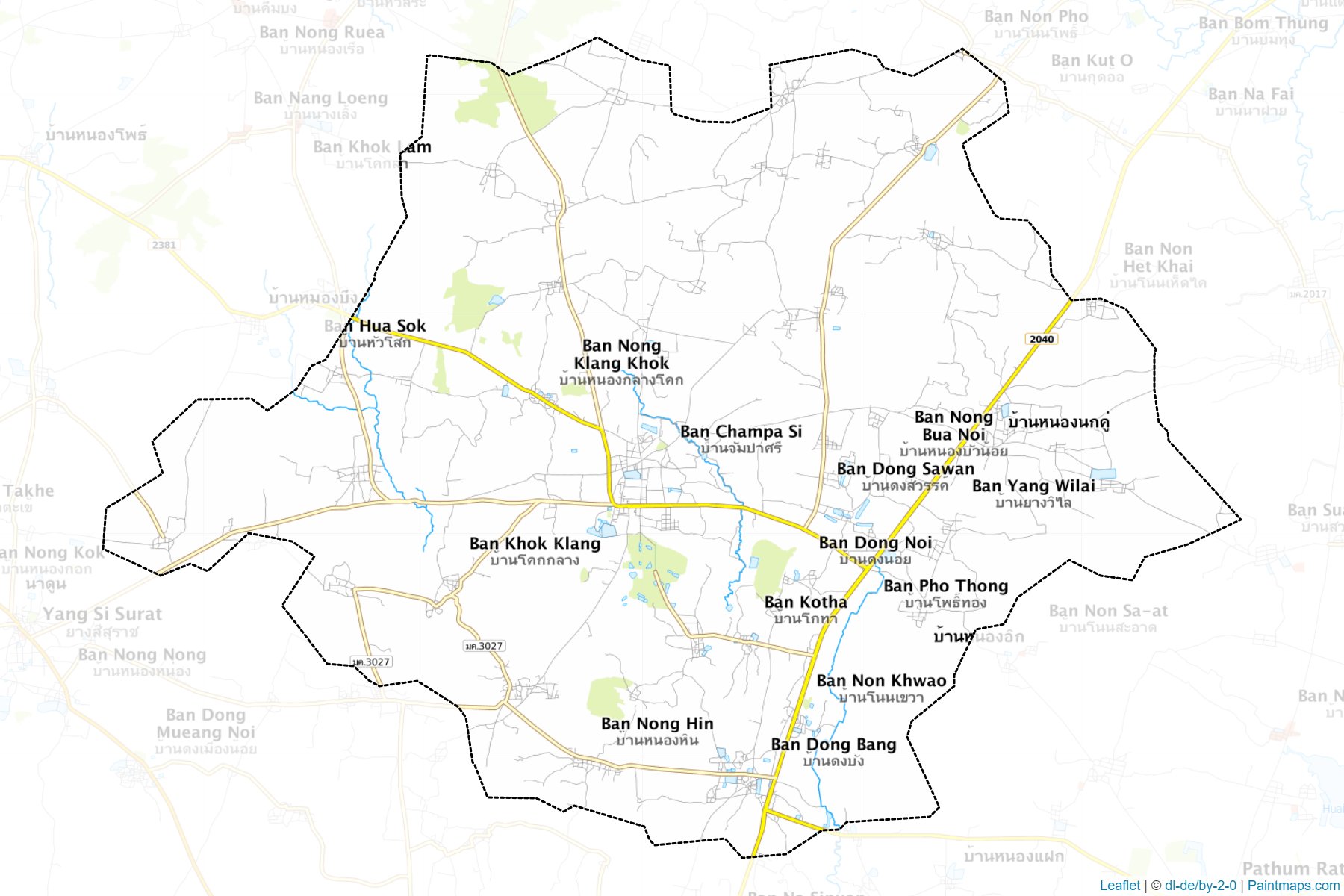 Muestras de recorte de mapas Na Dun (Maha Sarakham)-1