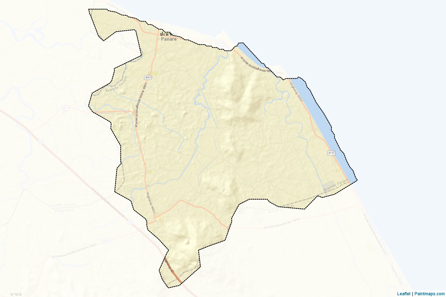 Panare (Pattani) Map Cropping Samples-2