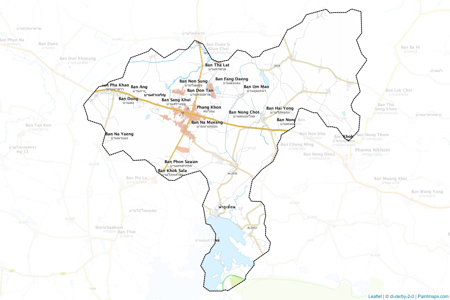 Phang Khon (Sakon Nakhon) Map Cropping Samples-1