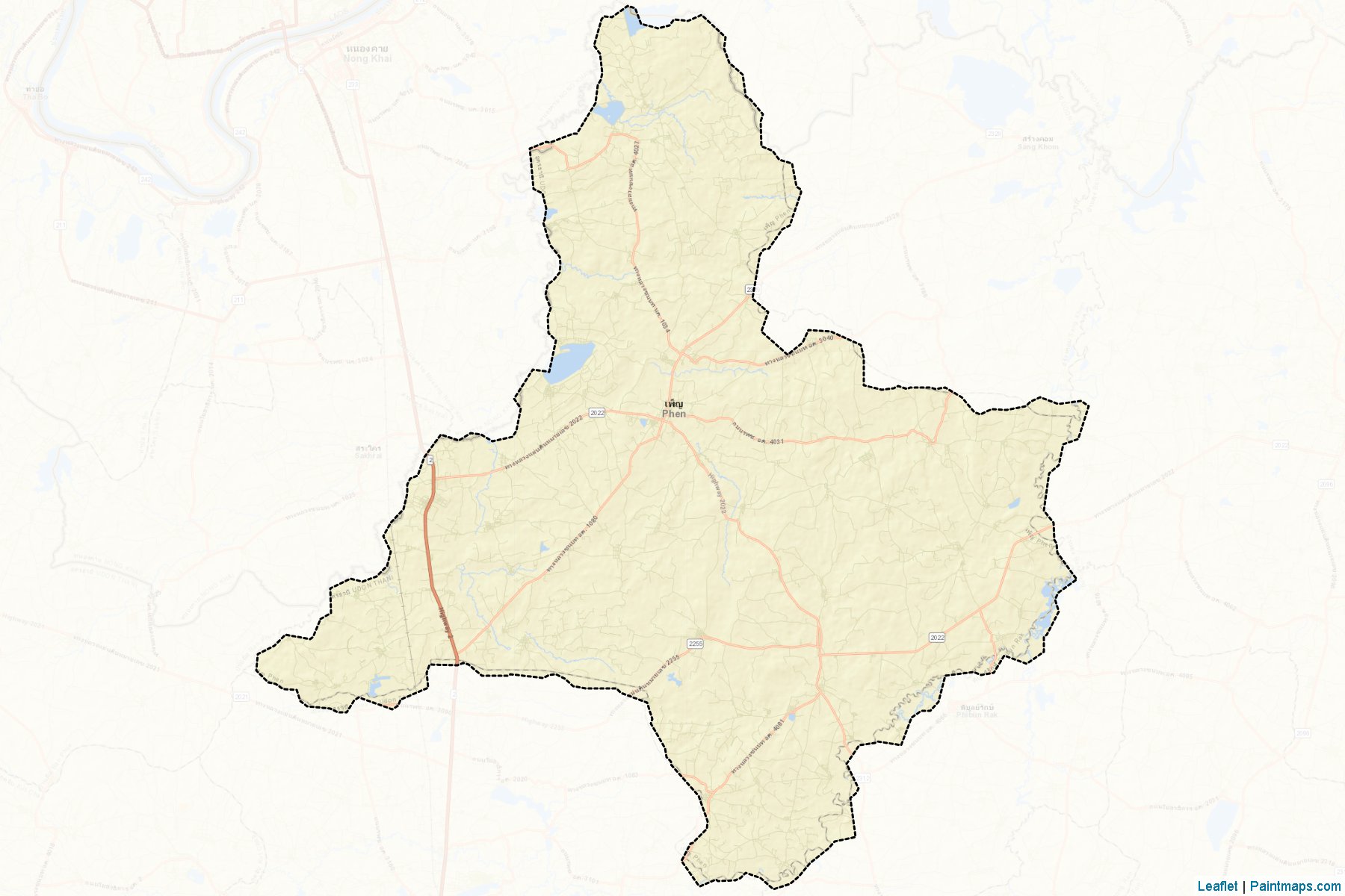 Phen (Udon Thani) Map Cropping Samples-2