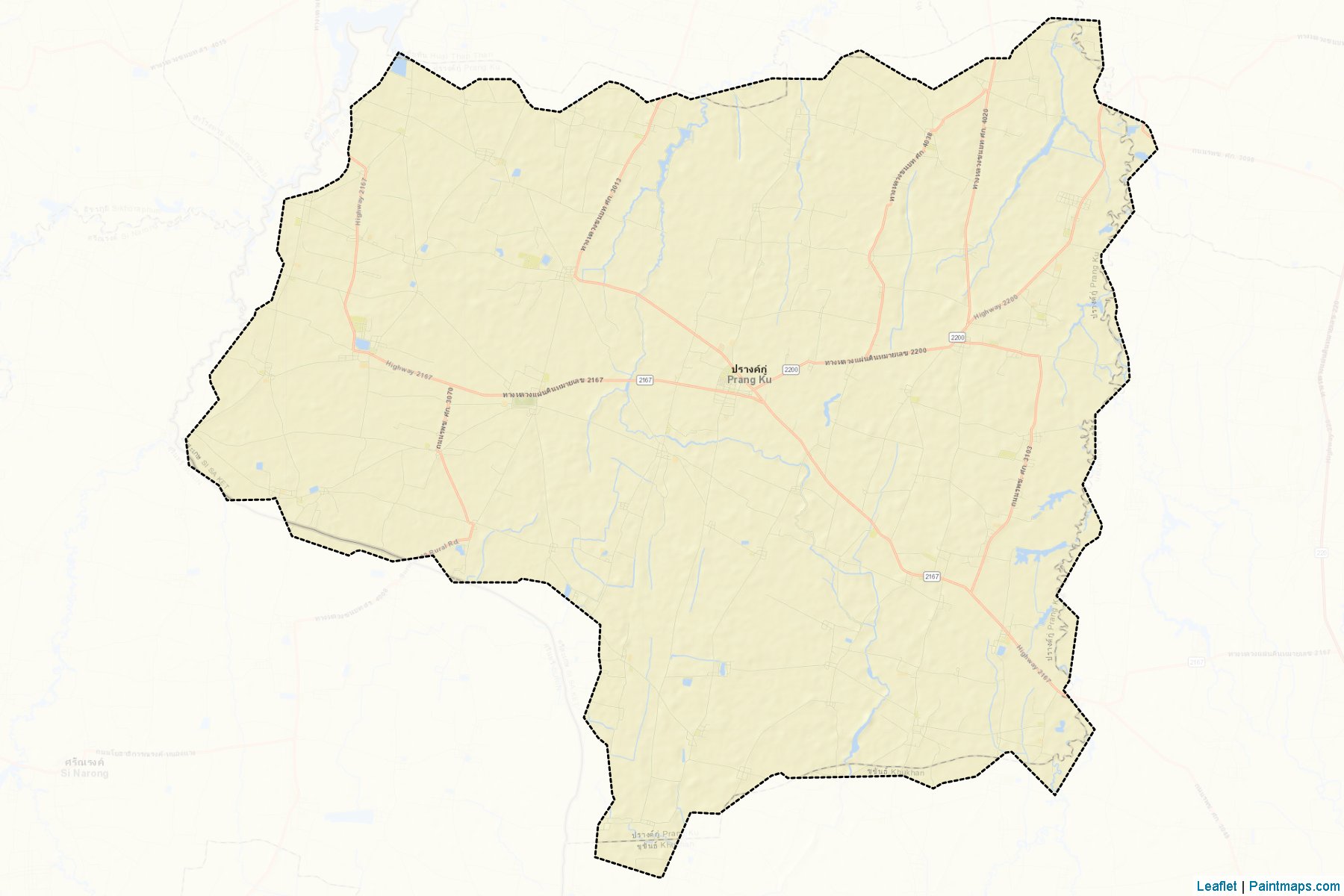 Prang Ku (Sisaket) Map Cropping Samples-2