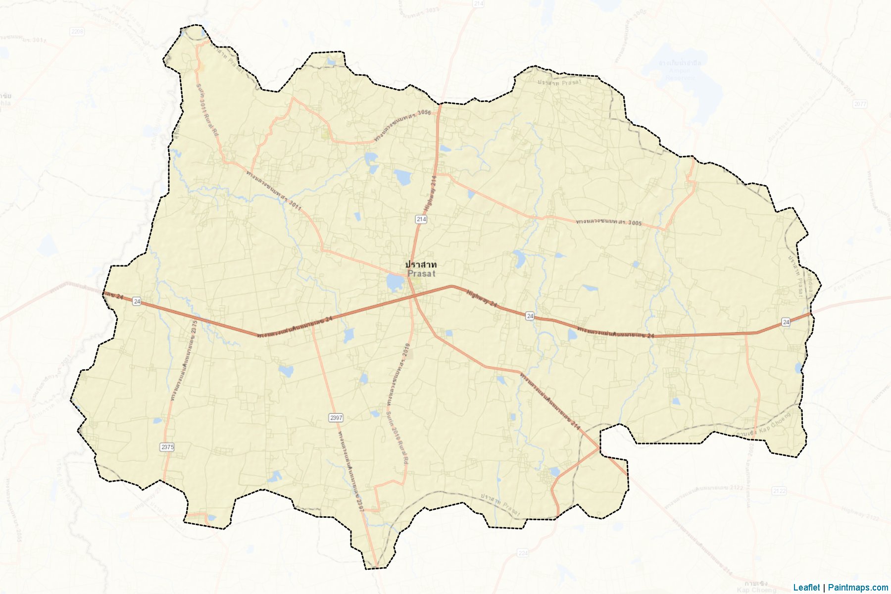 Prasat (Surin) Map Cropping Samples-2