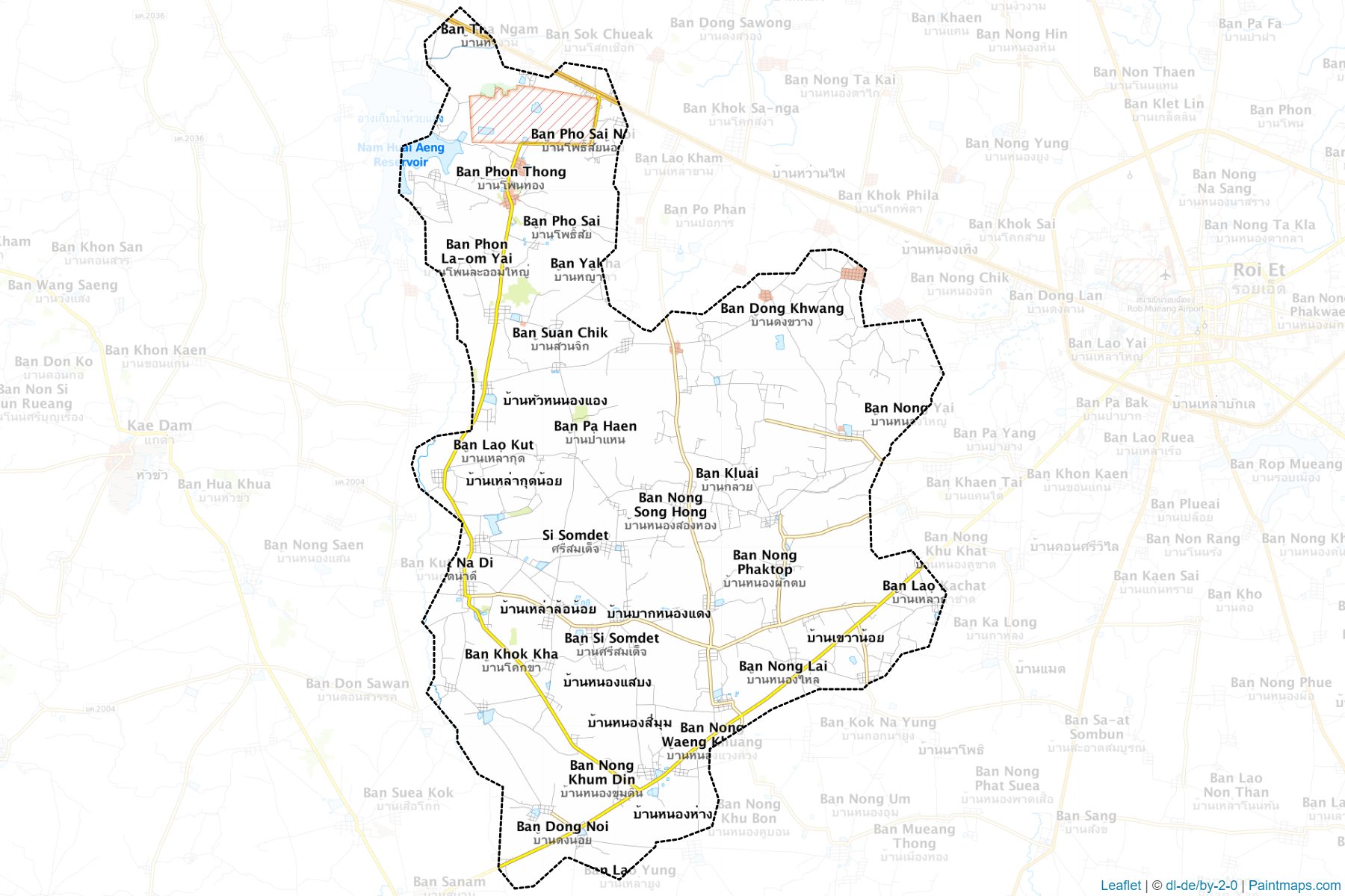 Si Somdet (Roi Et) Map Cropping Samples-1