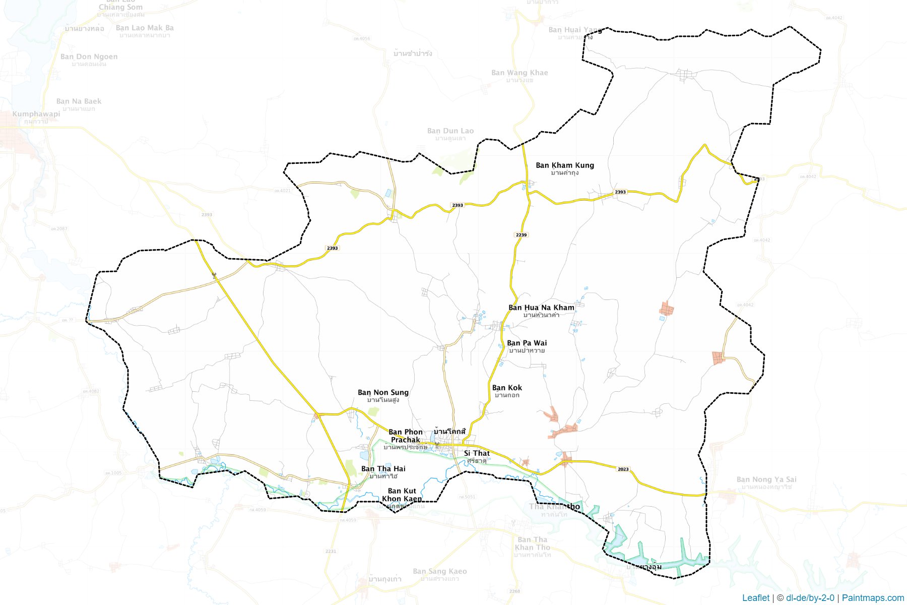 Si That (Udon Thani) Map Cropping Samples-1