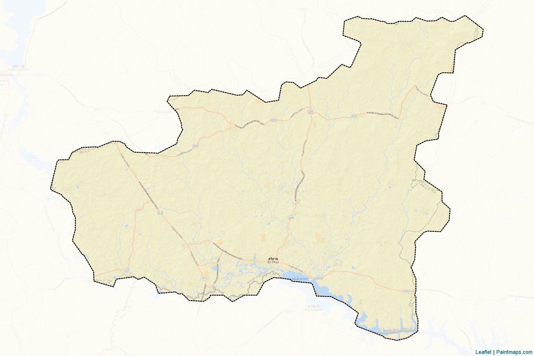 Si That (Udon Thani) Map Cropping Samples-2