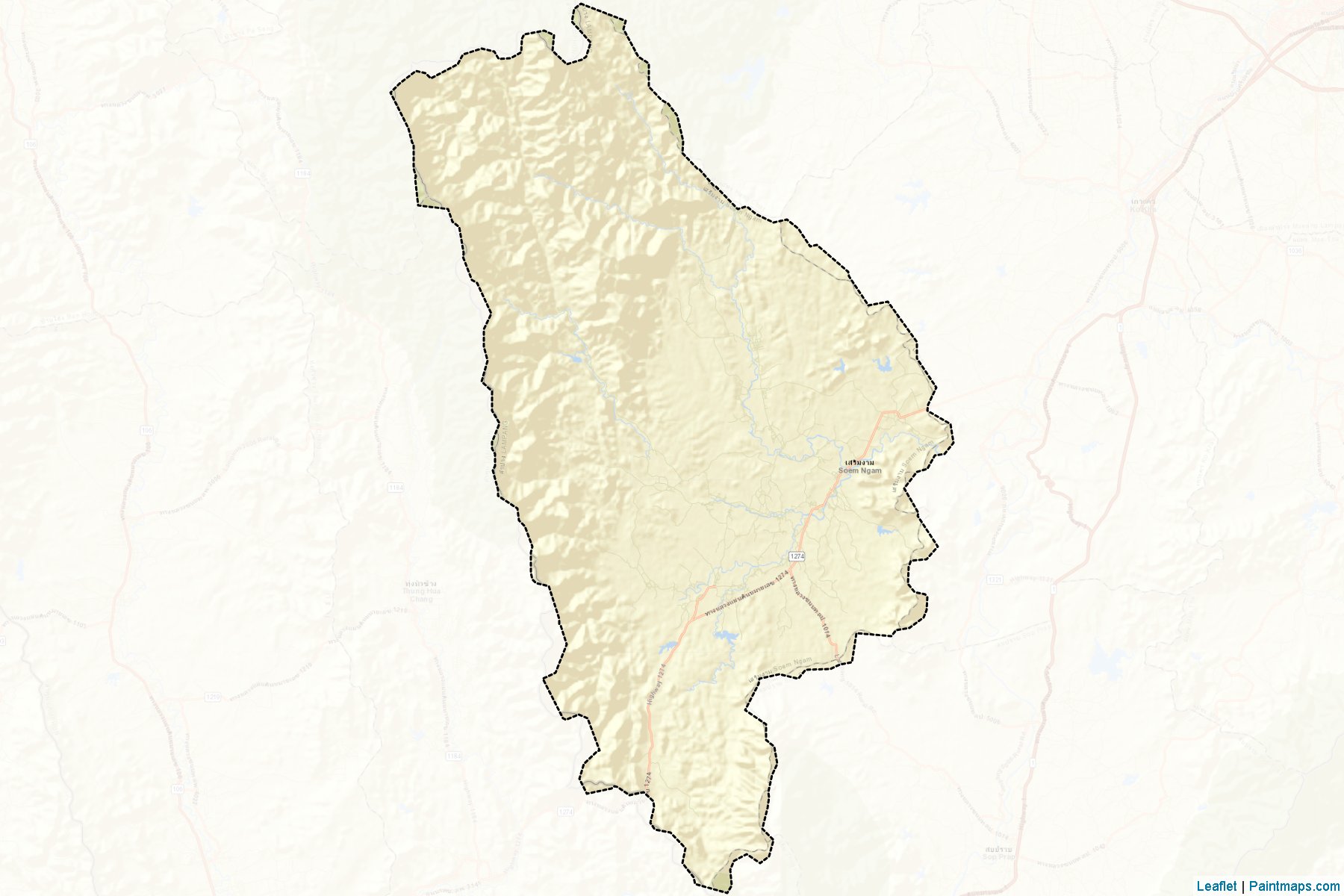 Soem Ngam (Lampang) Map Cropping Samples-2