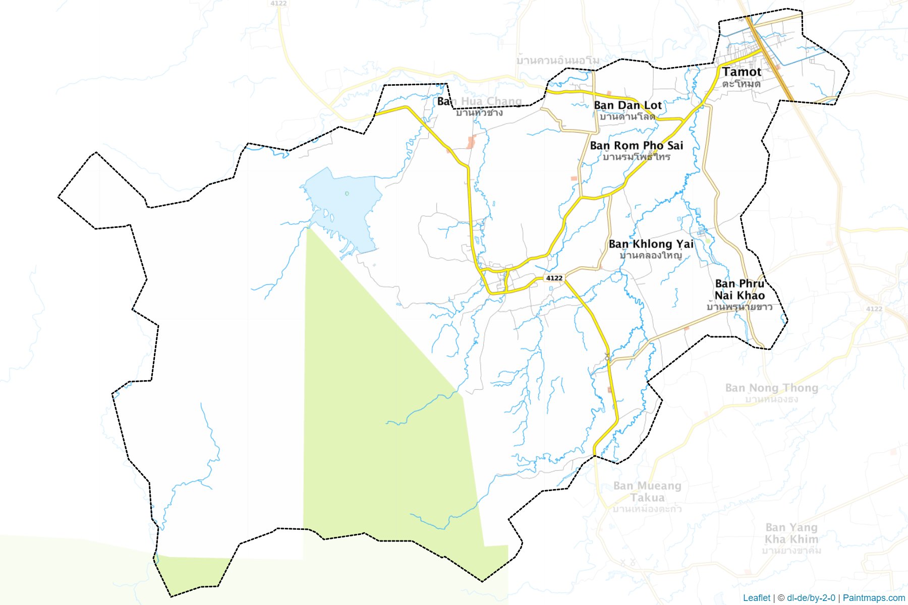 Tamot (Phatthalung) Map Cropping Samples-1