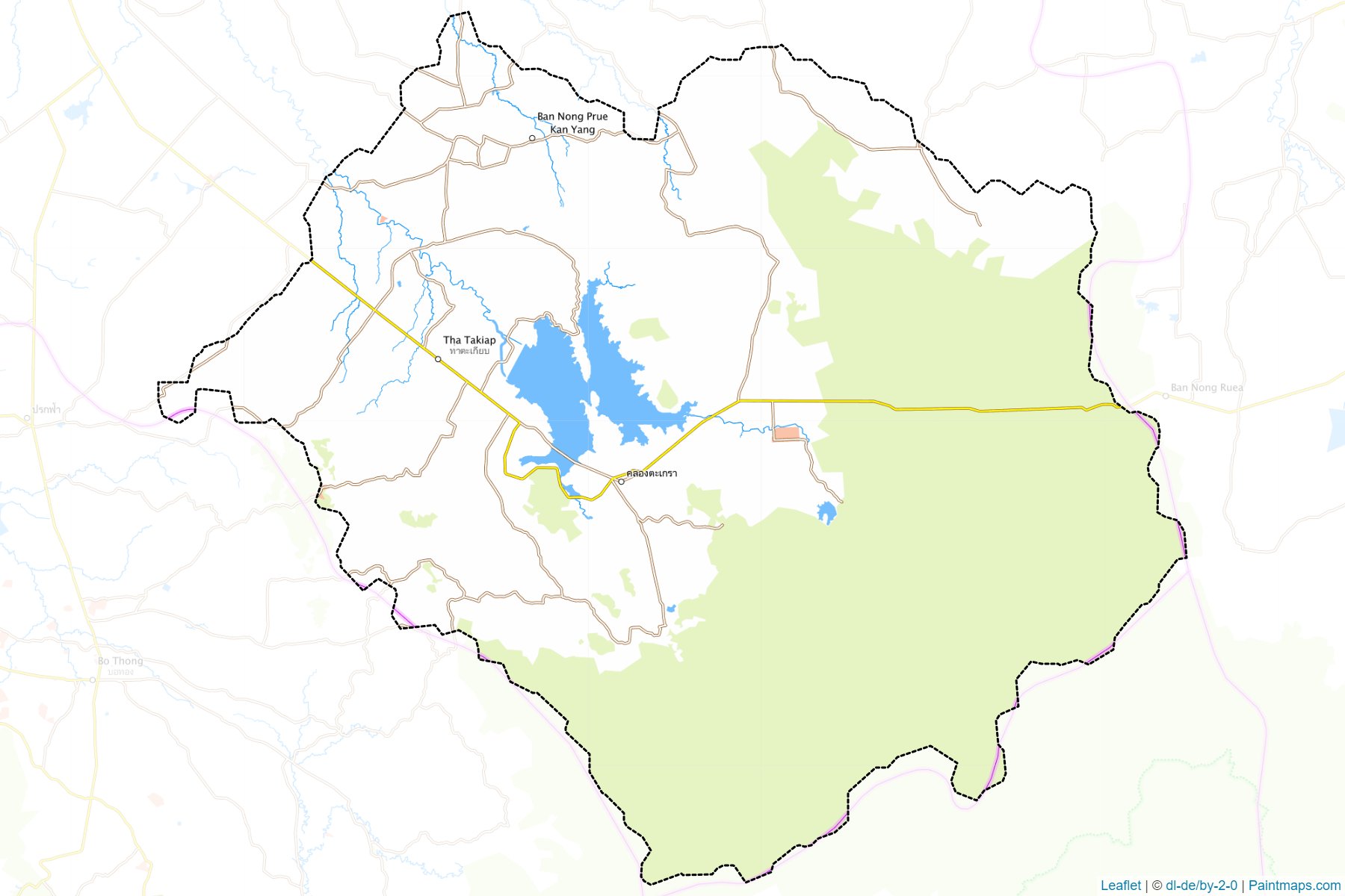 Tha Takiap (Chachoengsao) Map Cropping Samples-1