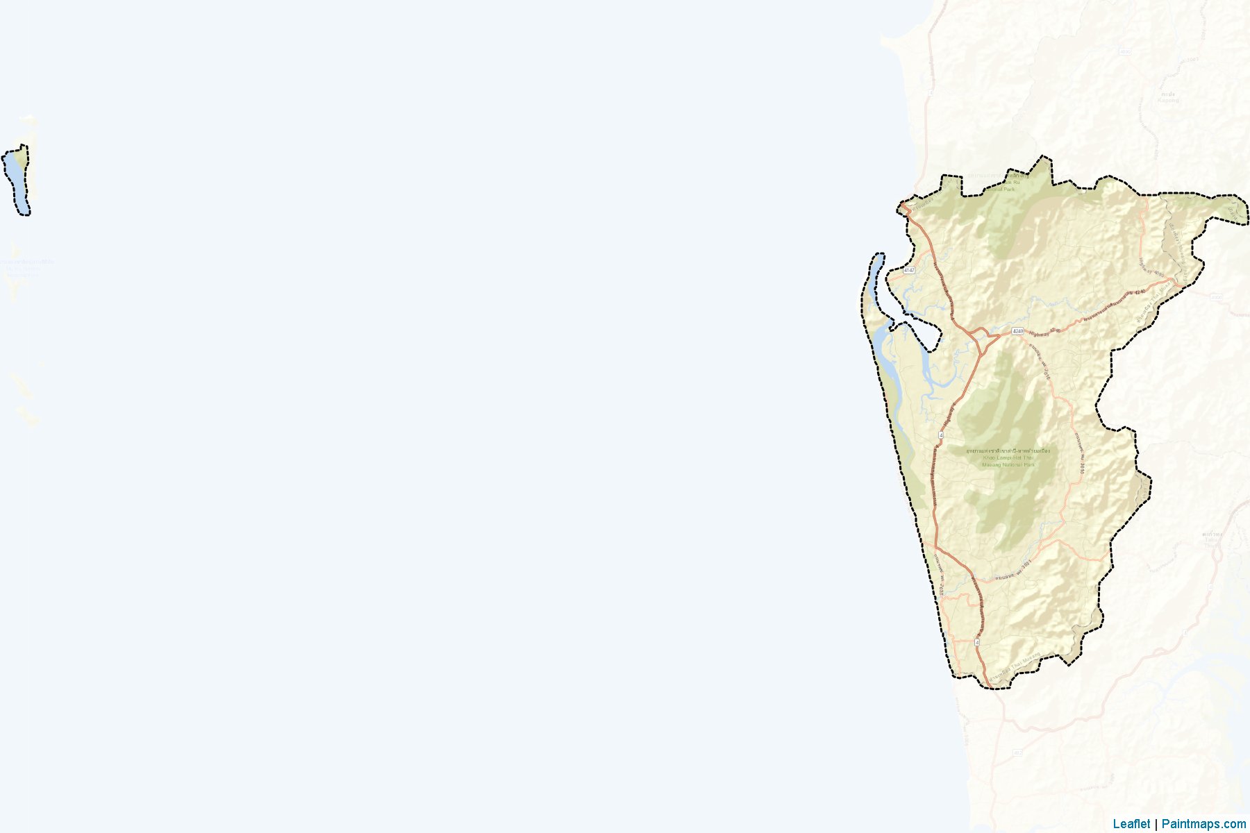 Thai Mueang (Phang Nga) Map Cropping Samples-2