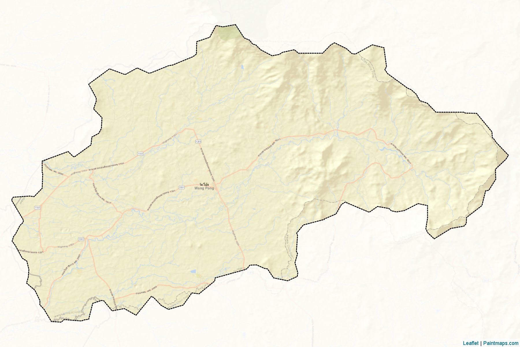 Wang Pong (Phetchabun) Map Cropping Samples-2