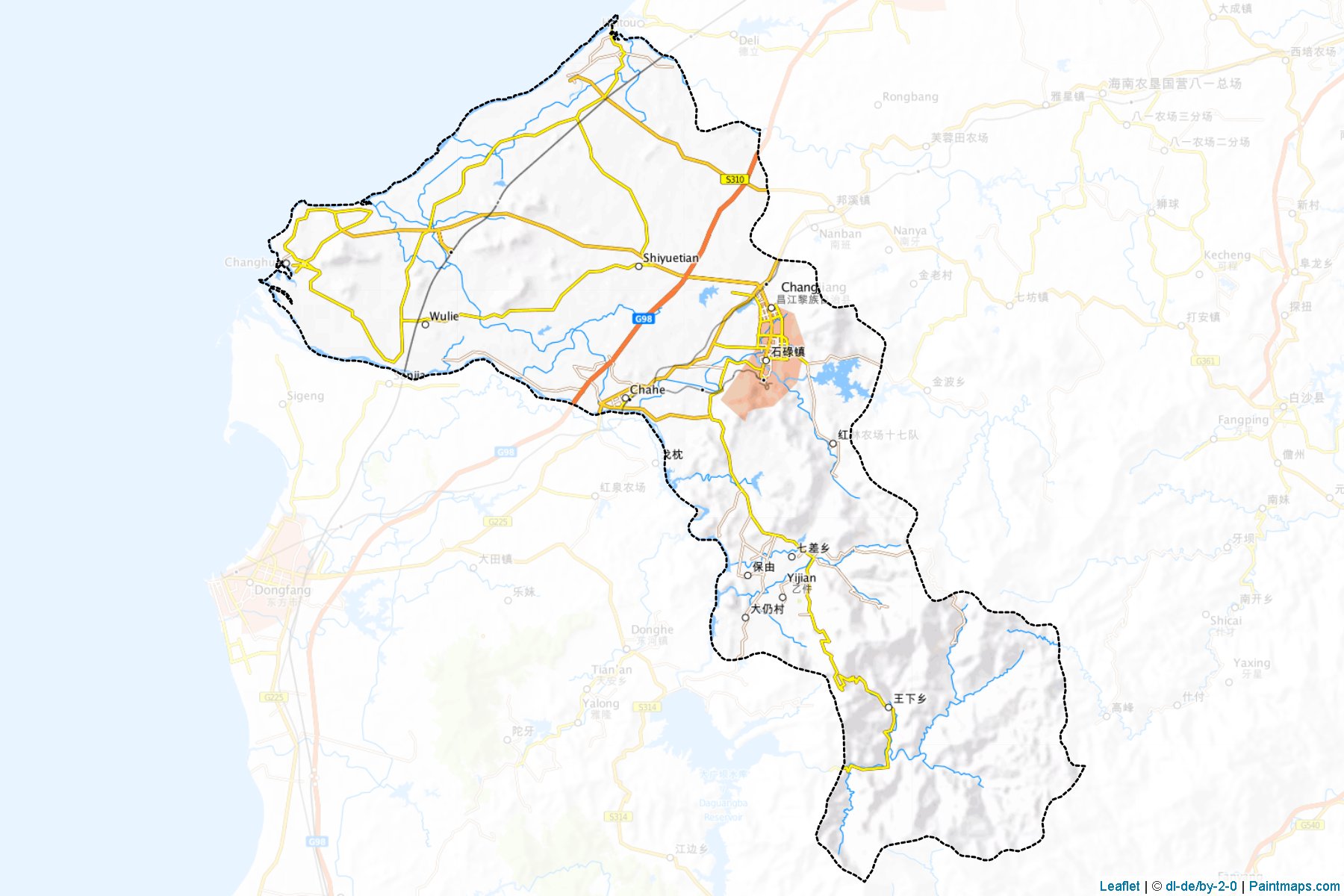 Changjiang Li (Hainan) Map Cropping Samples-1