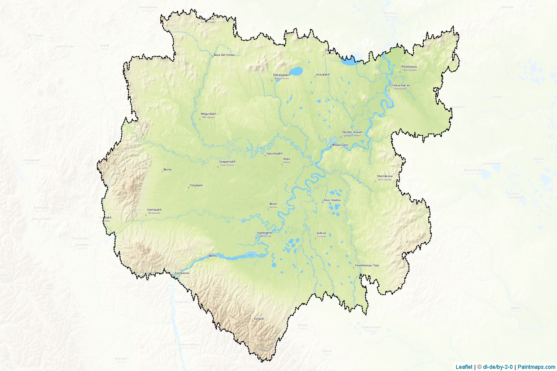 Abyjskiy (Sakha) Map Cropping Samples-1