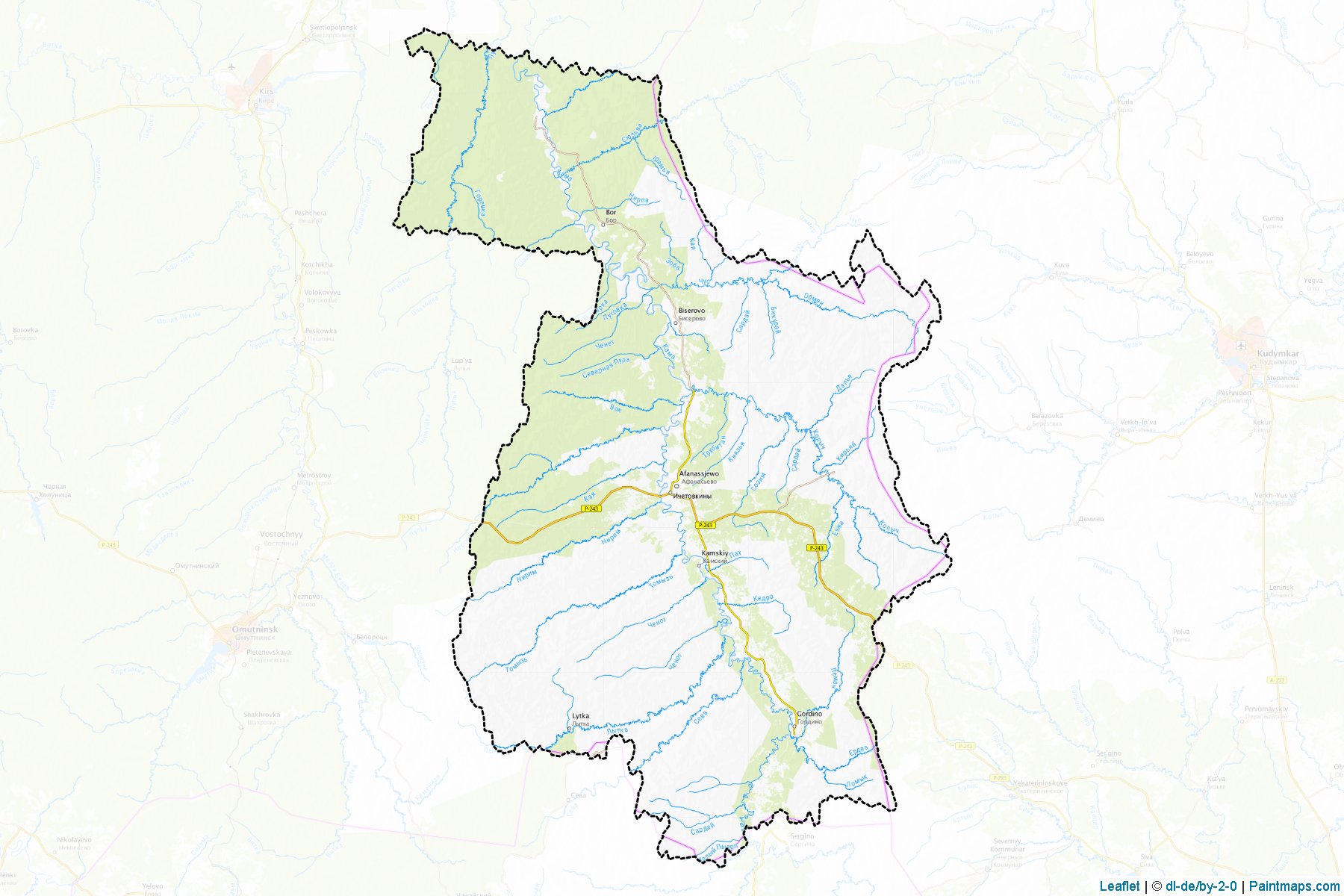 Afanas'evskiy (Kirov) Map Cropping Samples-1