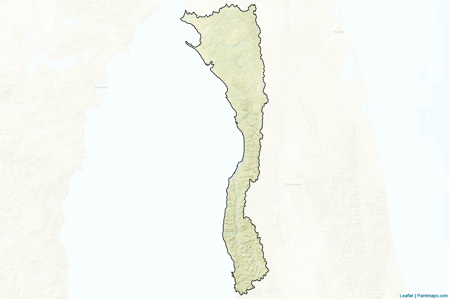 Aleksandrovsk-Sakhalinskiy (Sakhalin) Map Cropping Samples-2