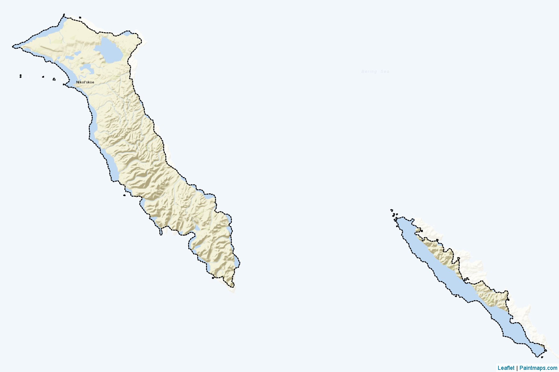 Aleutskiy (Kamchatka) Map Cropping Samples-2