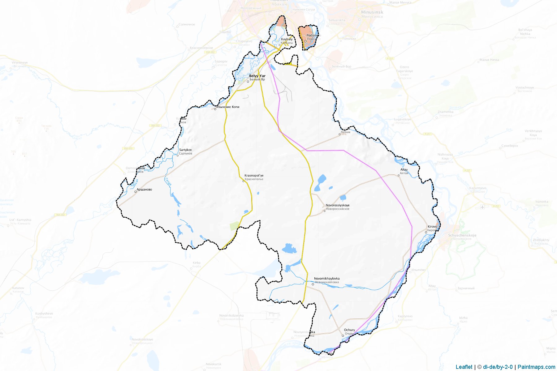 Altajskiy (Khakassia) Map Cropping Samples-1