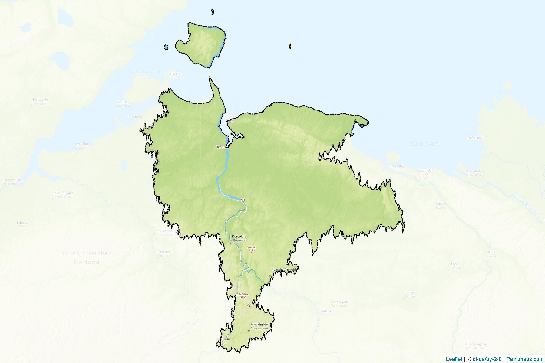 Anabarskiy (Sakha) Map Cropping Samples-1