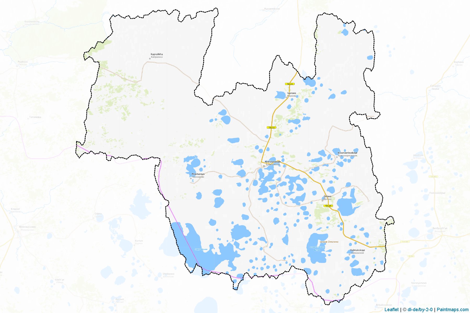 Armizonskiy (Tyumen) Map Cropping Samples-1