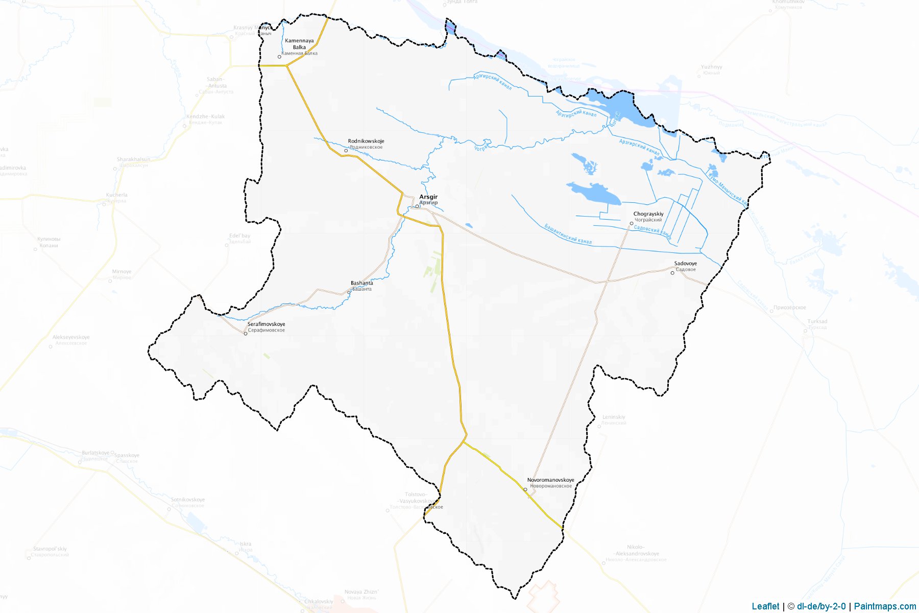 Arzgirskiy (Stavropol) Map Cropping Samples-1