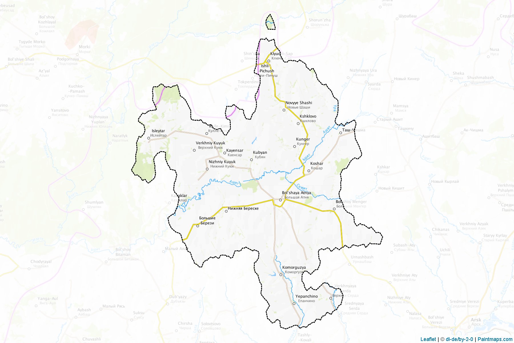 Atninskiy (Tatarstan) Map Cropping Samples-1