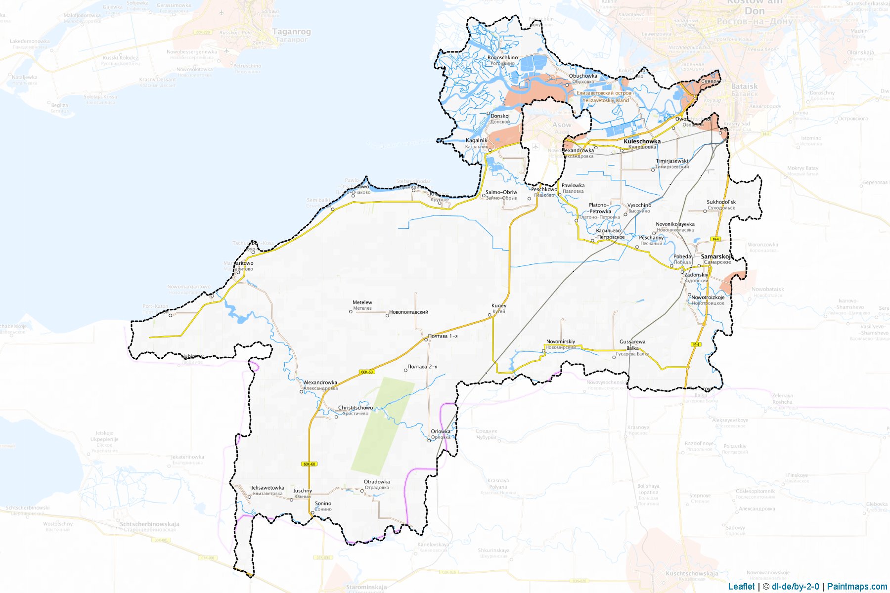 Azovskiy (Rostov) Map Cropping Samples-1