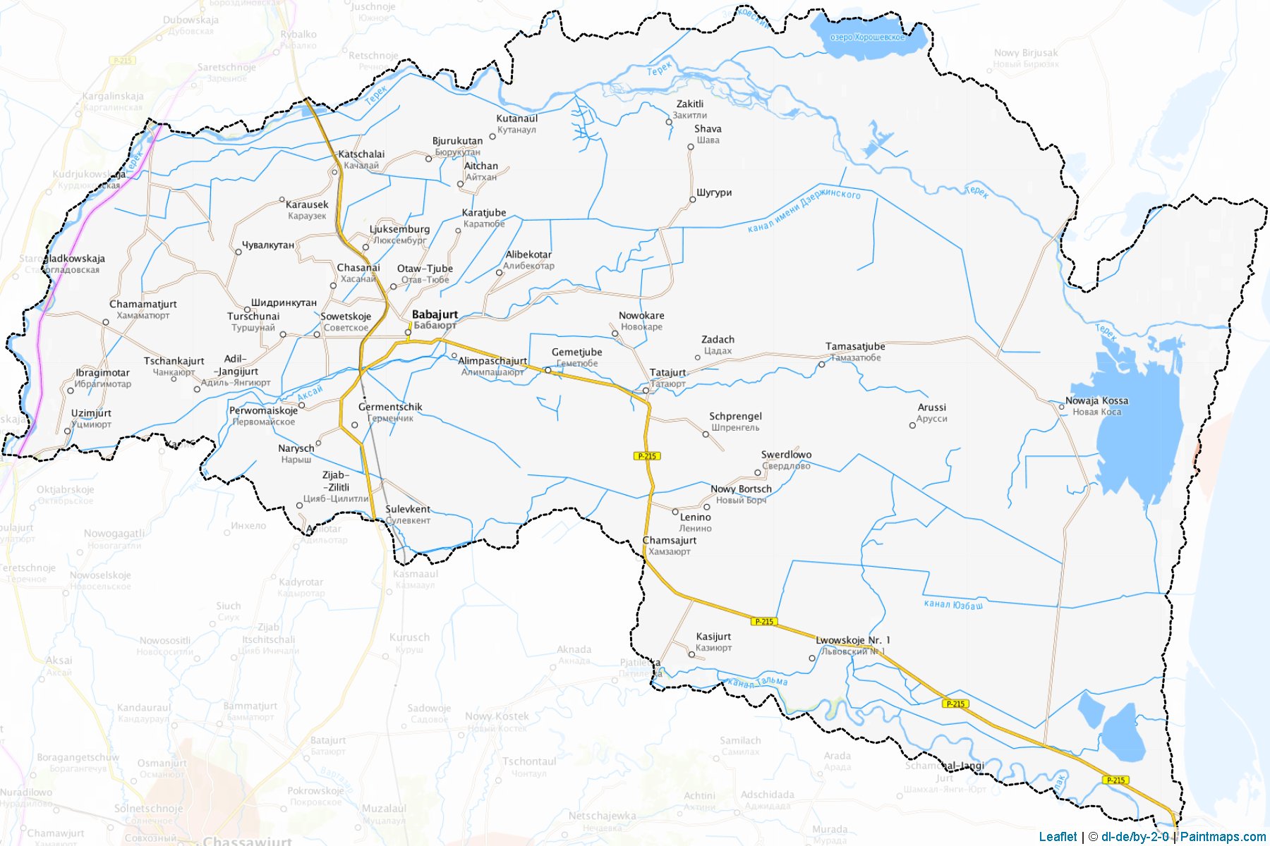 Babajurtovskiy (Dagestan) Map Cropping Samples-1