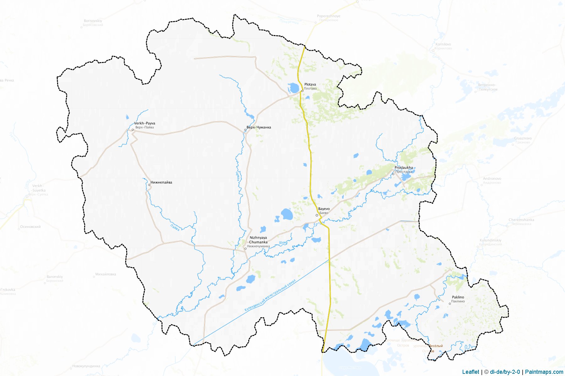 Baevskiy (Altai) Map Cropping Samples-1