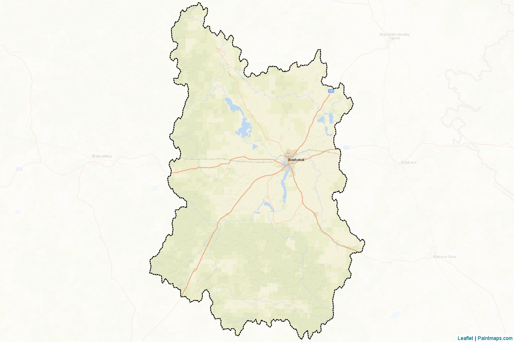 Bezheckij (Tver) Map Cropping Samples-2