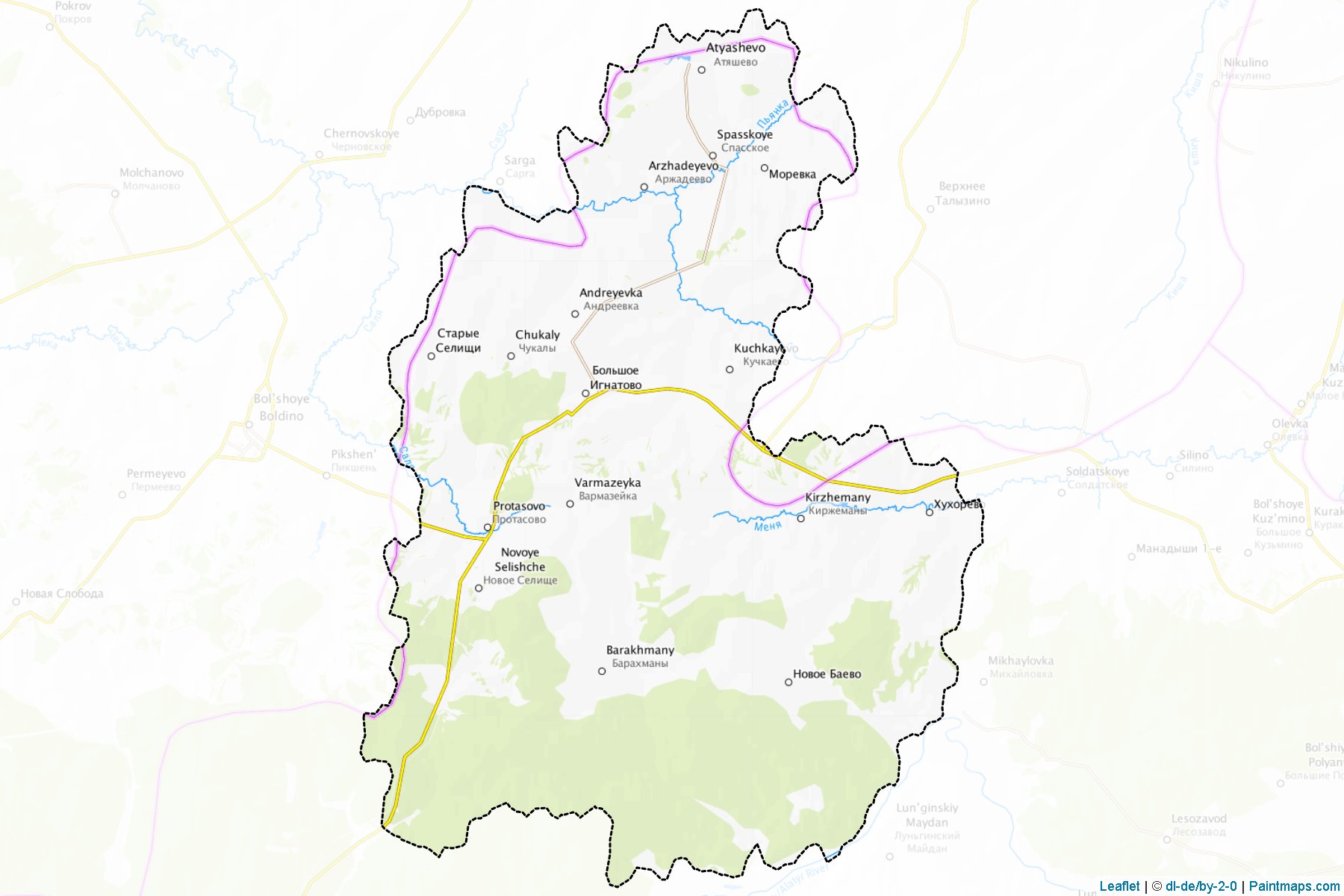 Bol'sheignatovskiy (Mordovia) Map Cropping Samples-1