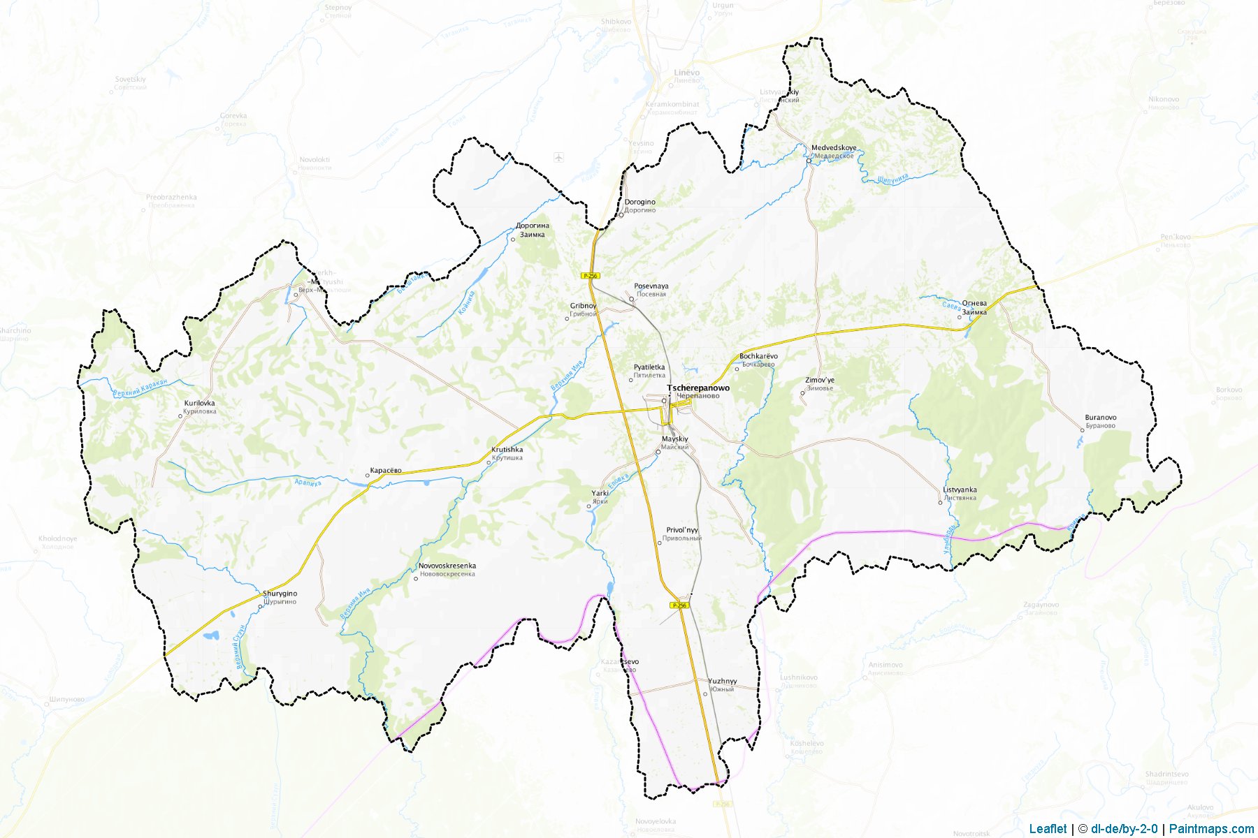 Cherepanovskiy (Novosibirsk) Map Cropping Samples-1