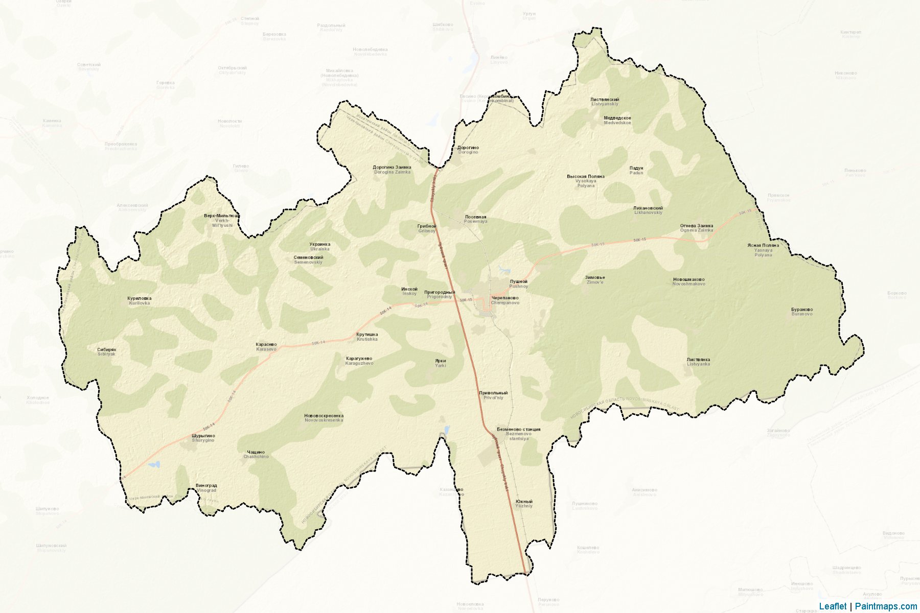 Cherepanovskiy (Novosibirsk) Map Cropping Samples-2