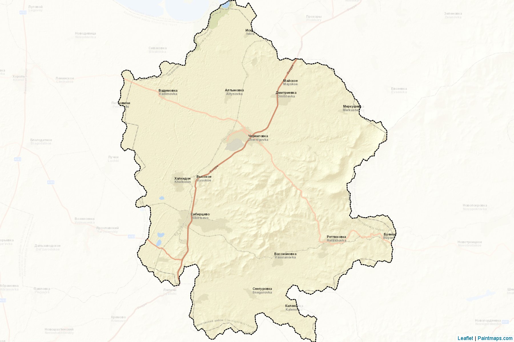 Chernigovskiy (Primorsky) Map Cropping Samples-2