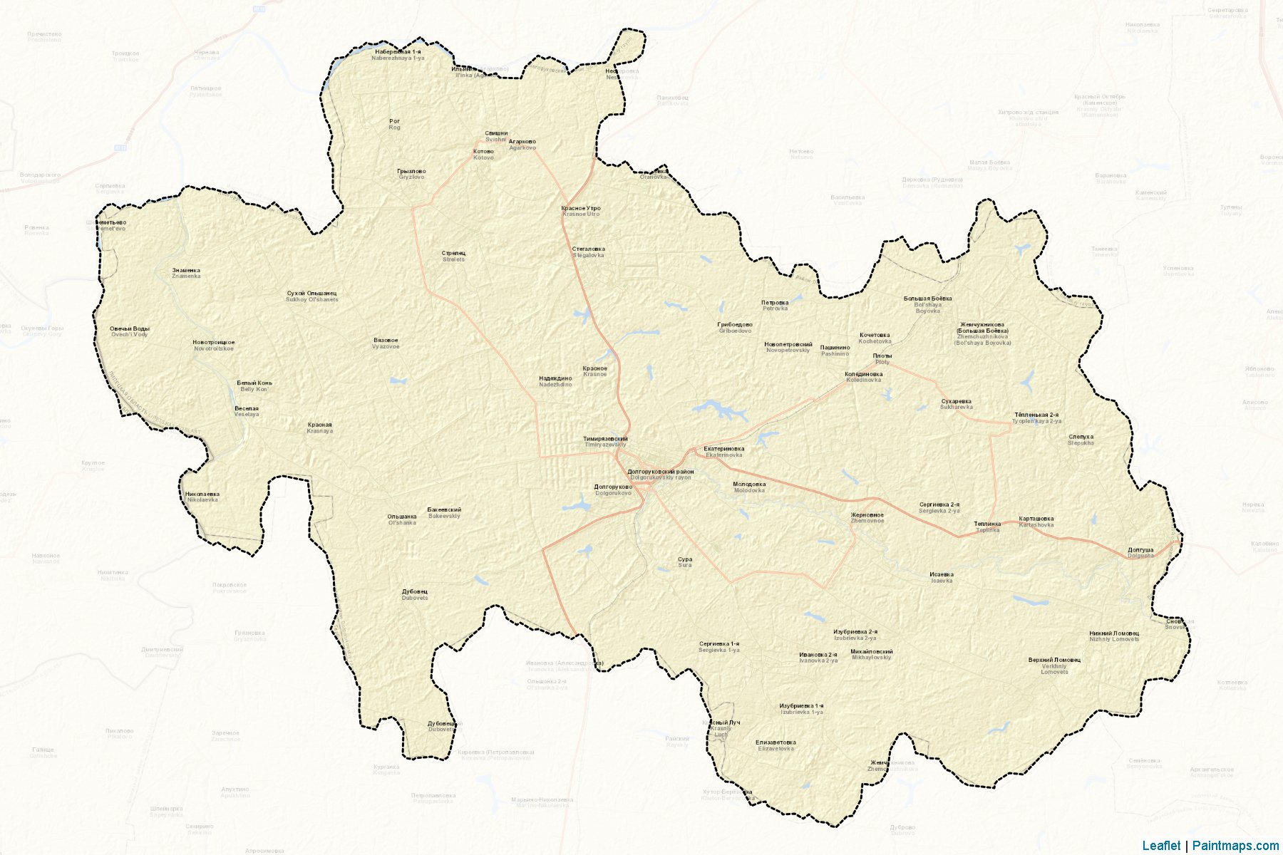 Dolgorukovskiy (Lipetsk) Map Cropping Samples-2