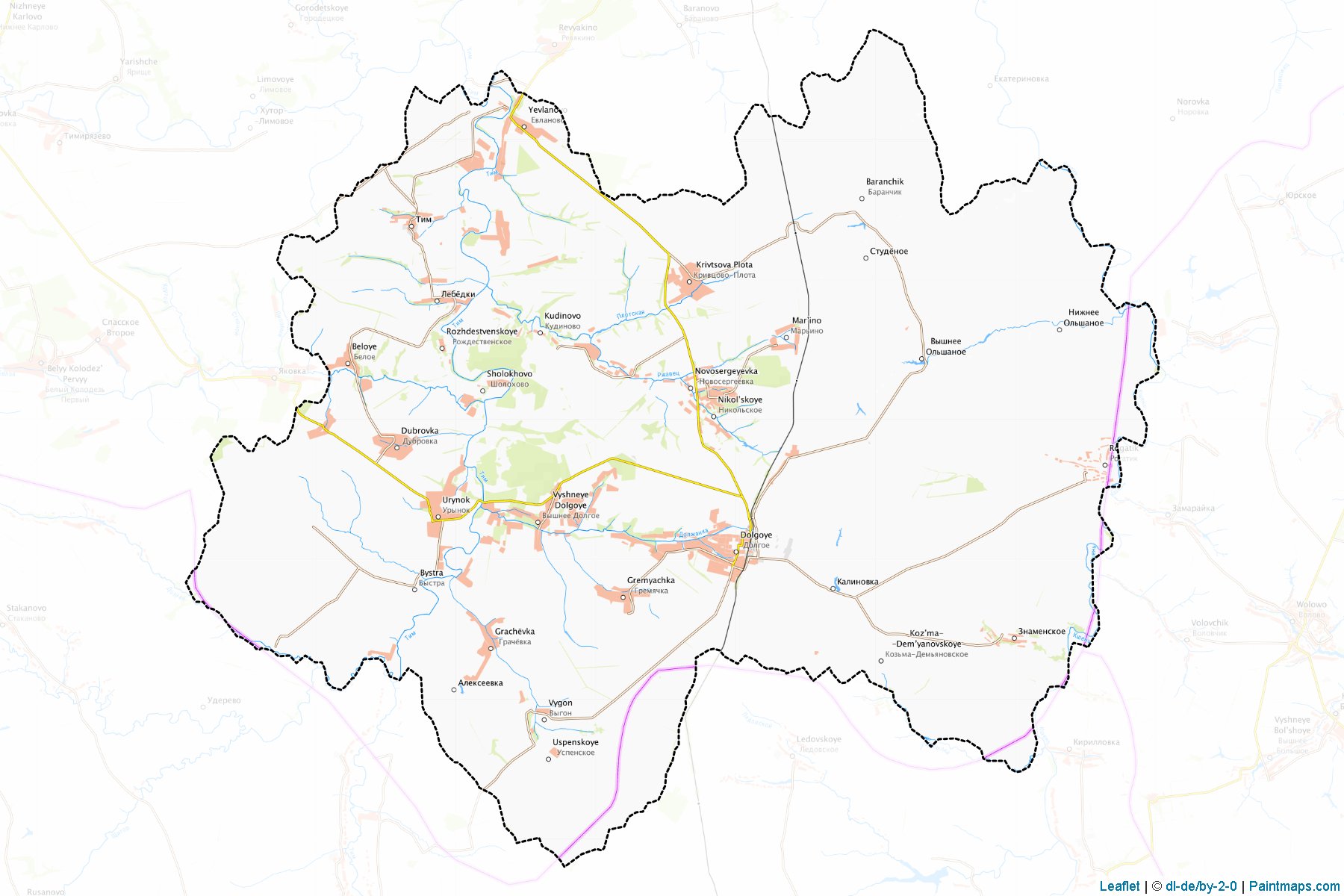 Dolzhanskiy (Oryol) Map Cropping Samples-1