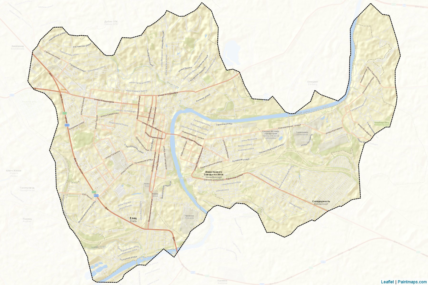 Elec (Lipetsk) Map Cropping Samples-2