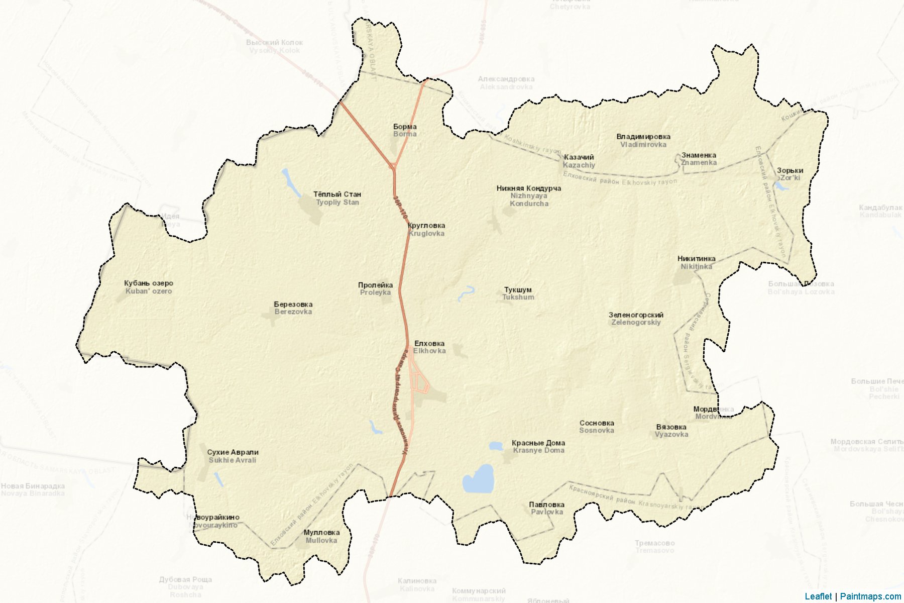 Elkhovskiy (Samara) Map Cropping Samples-2