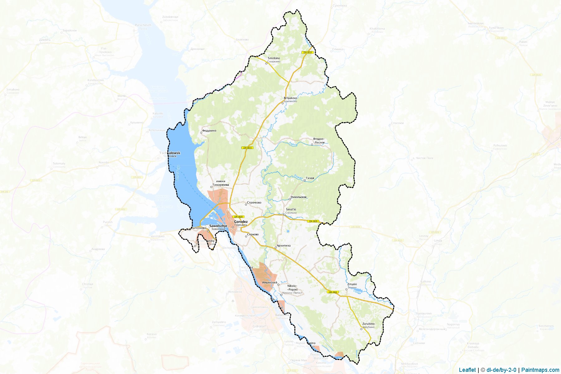 Muestras de recorte de mapas eckij (Nizhny Novgorod)-1