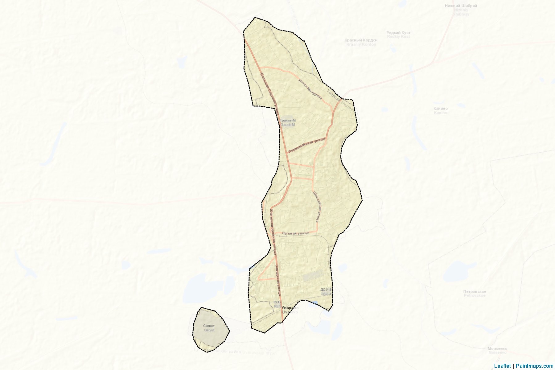 Uvarovo (Tambov) Map Cropping Samples-2