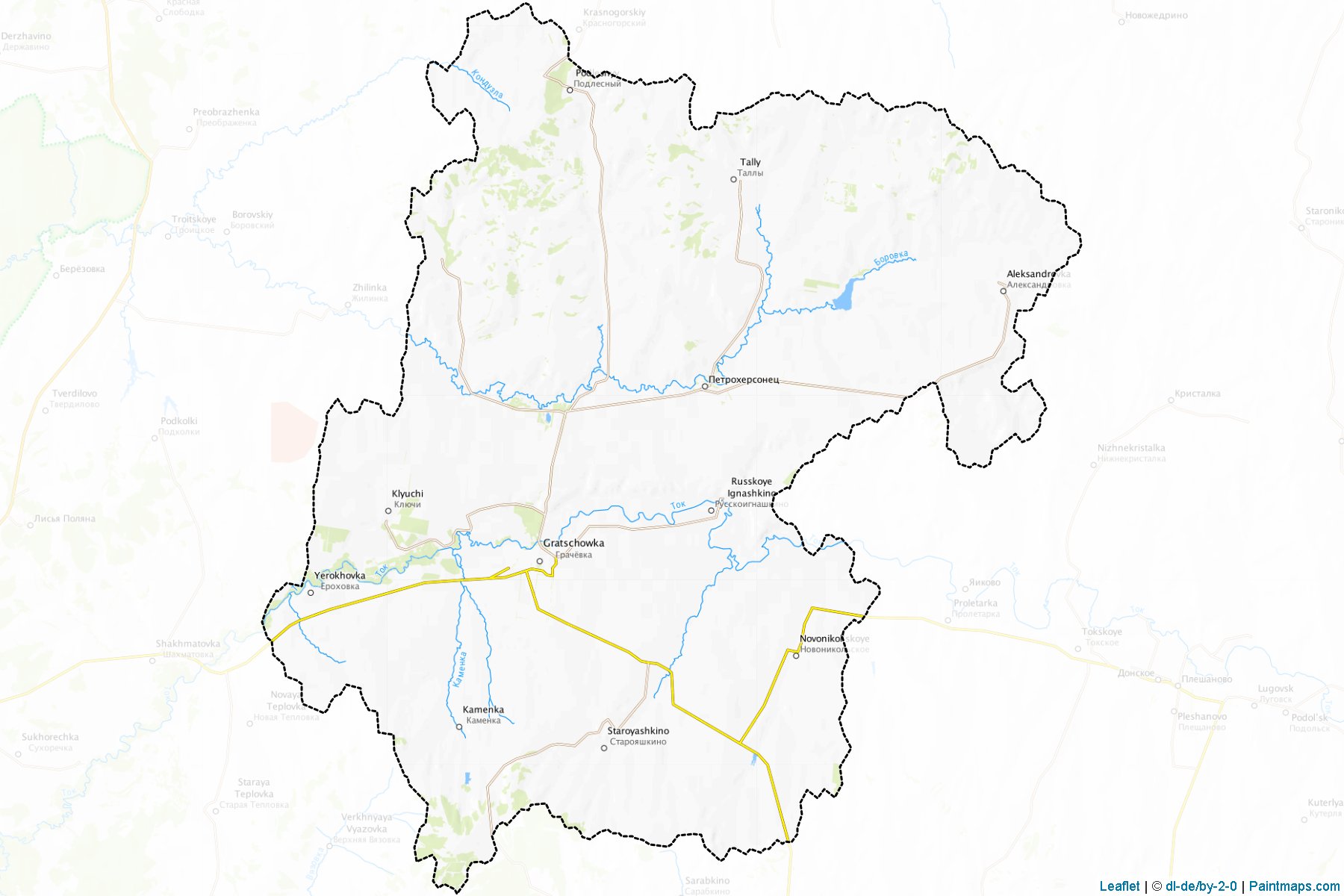 Grachevskiy (Orenburg) Map Cropping Samples-1