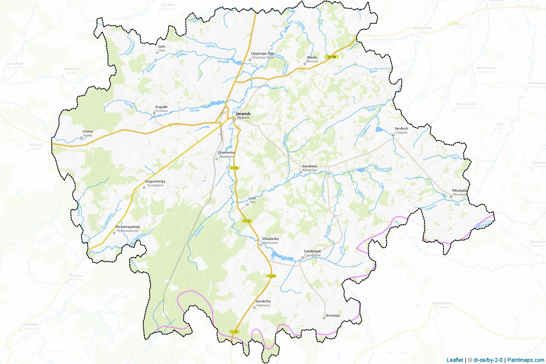 Jaranskiy (Kirov) Map Cropping Samples-1