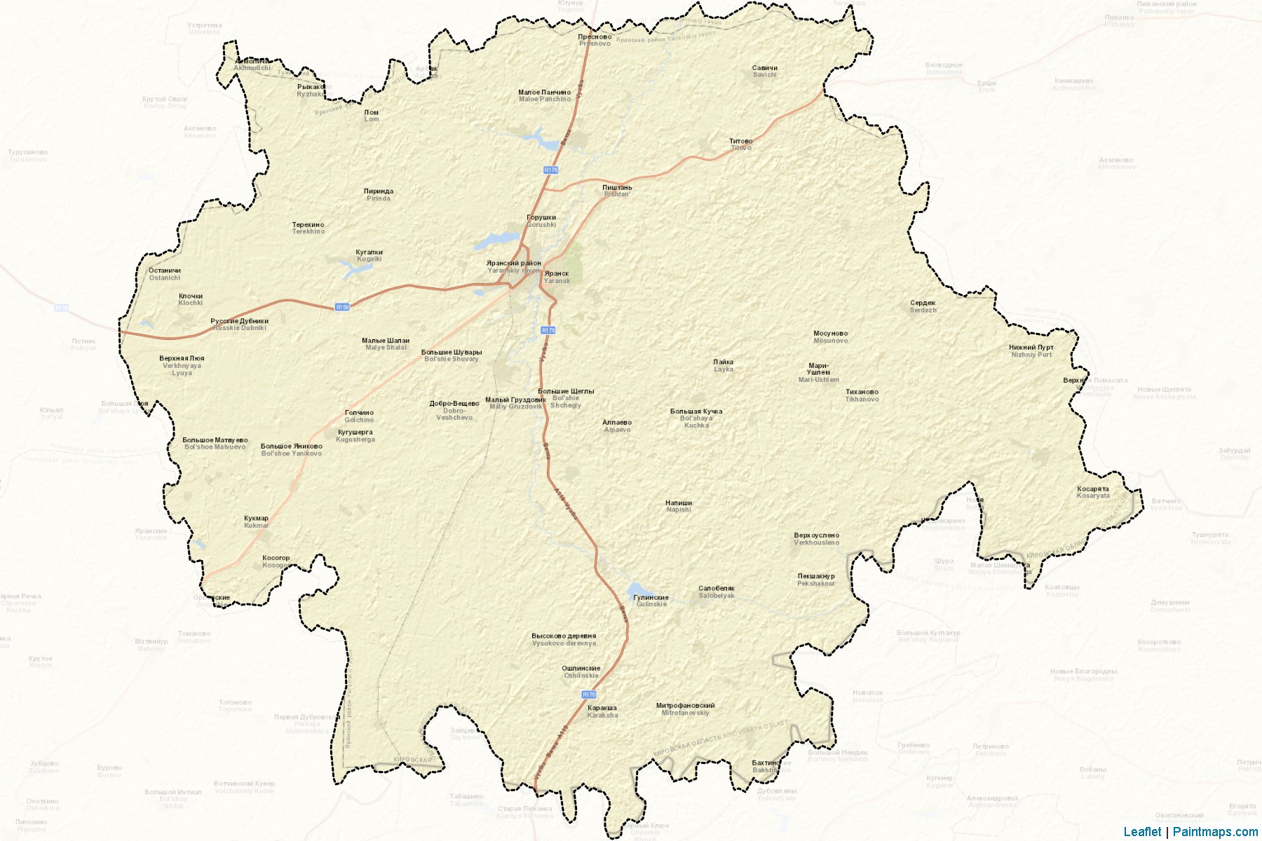 Jaranskiy (Kirov) Map Cropping Samples-2