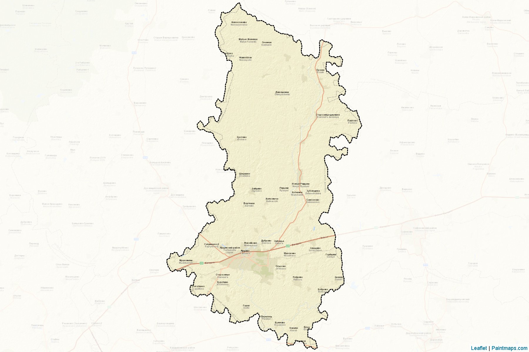 Jarcevskiy (Smolensk) Map Cropping Samples-2