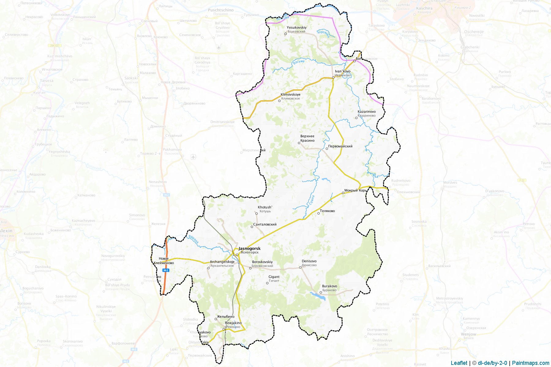 Jasnogorskiy (Tula) Map Cropping Samples-1