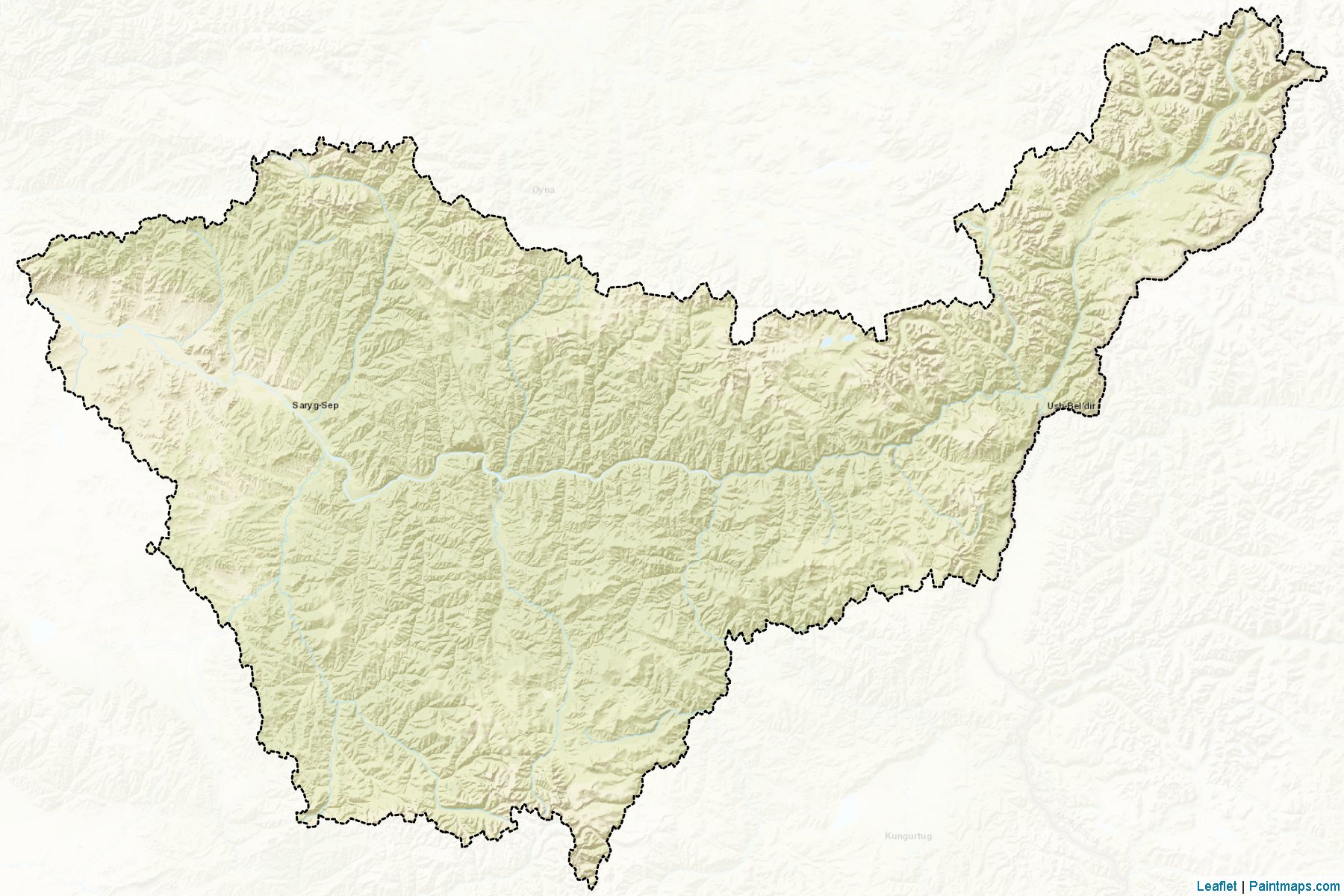 Kaa-Khemskiy (Tuva) Map Cropping Samples-2