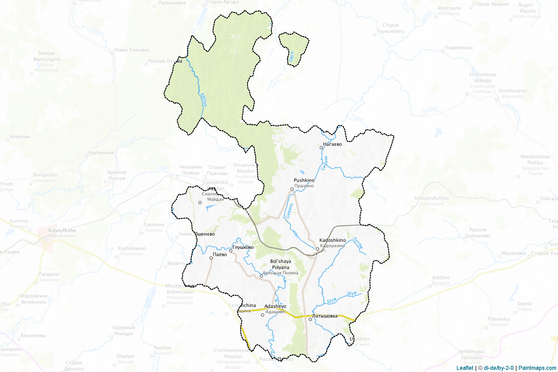 Kadoshkinskiy (Mordovia) Map Cropping Samples-1