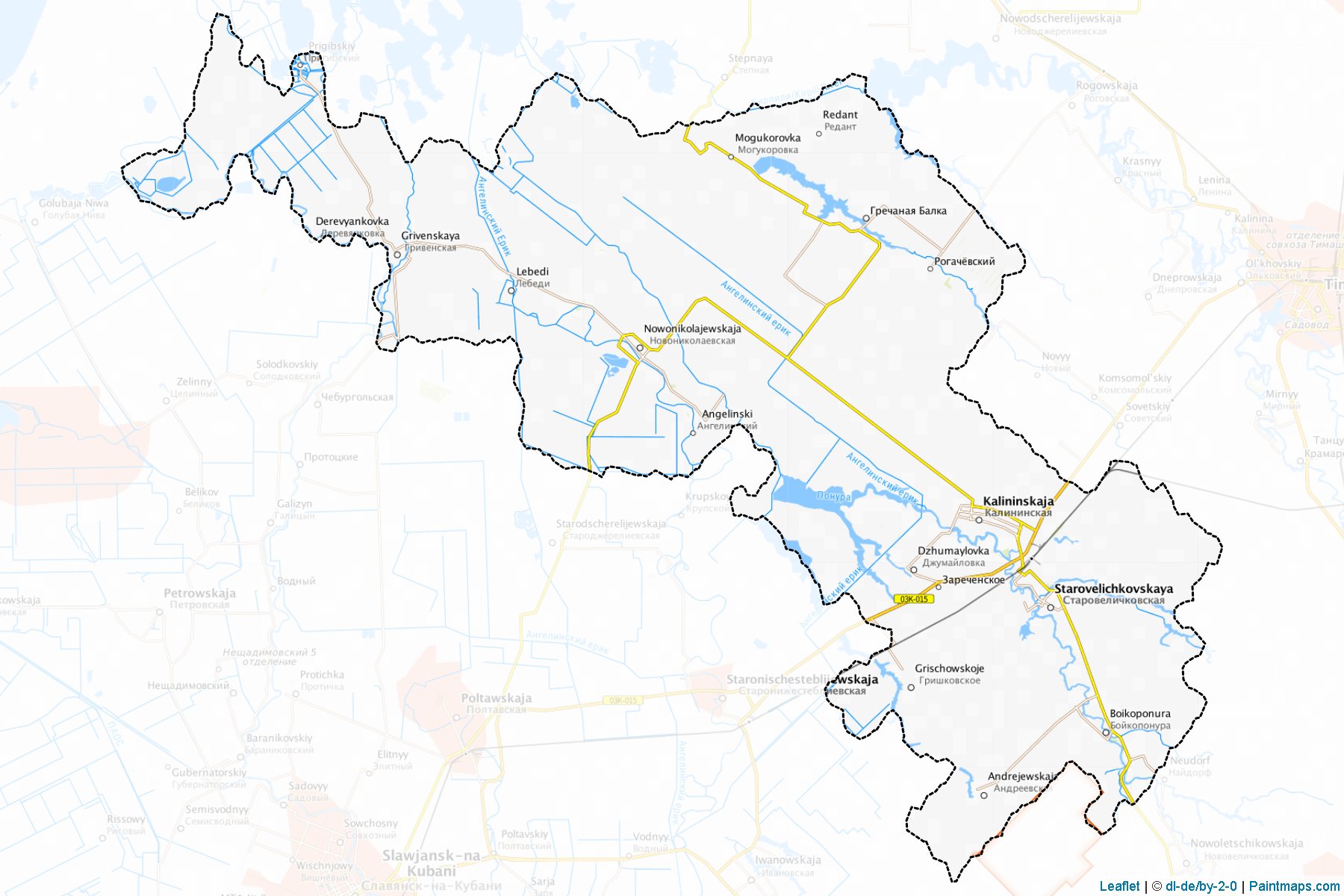 Kalininskiy (Krasnodar) Map Cropping Samples-1