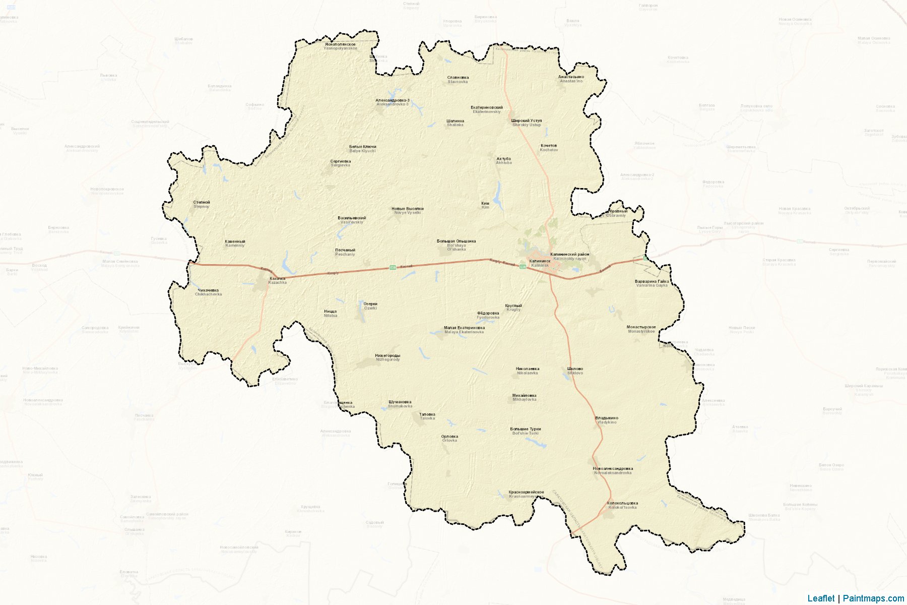 Kalininskiy (Saratov) Map Cropping Samples-2