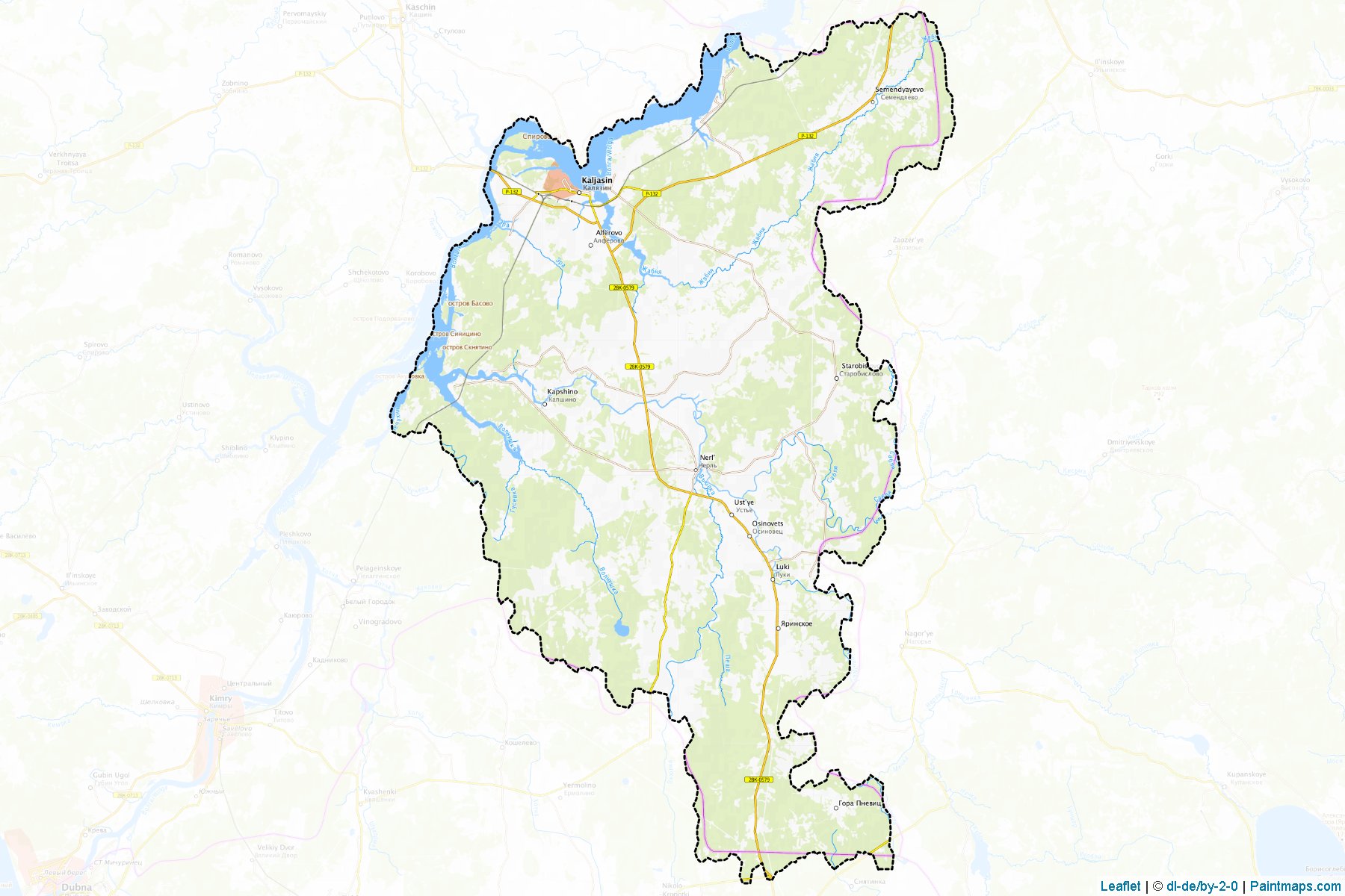 Kaljazinskiy (Tver) Map Cropping Samples-1