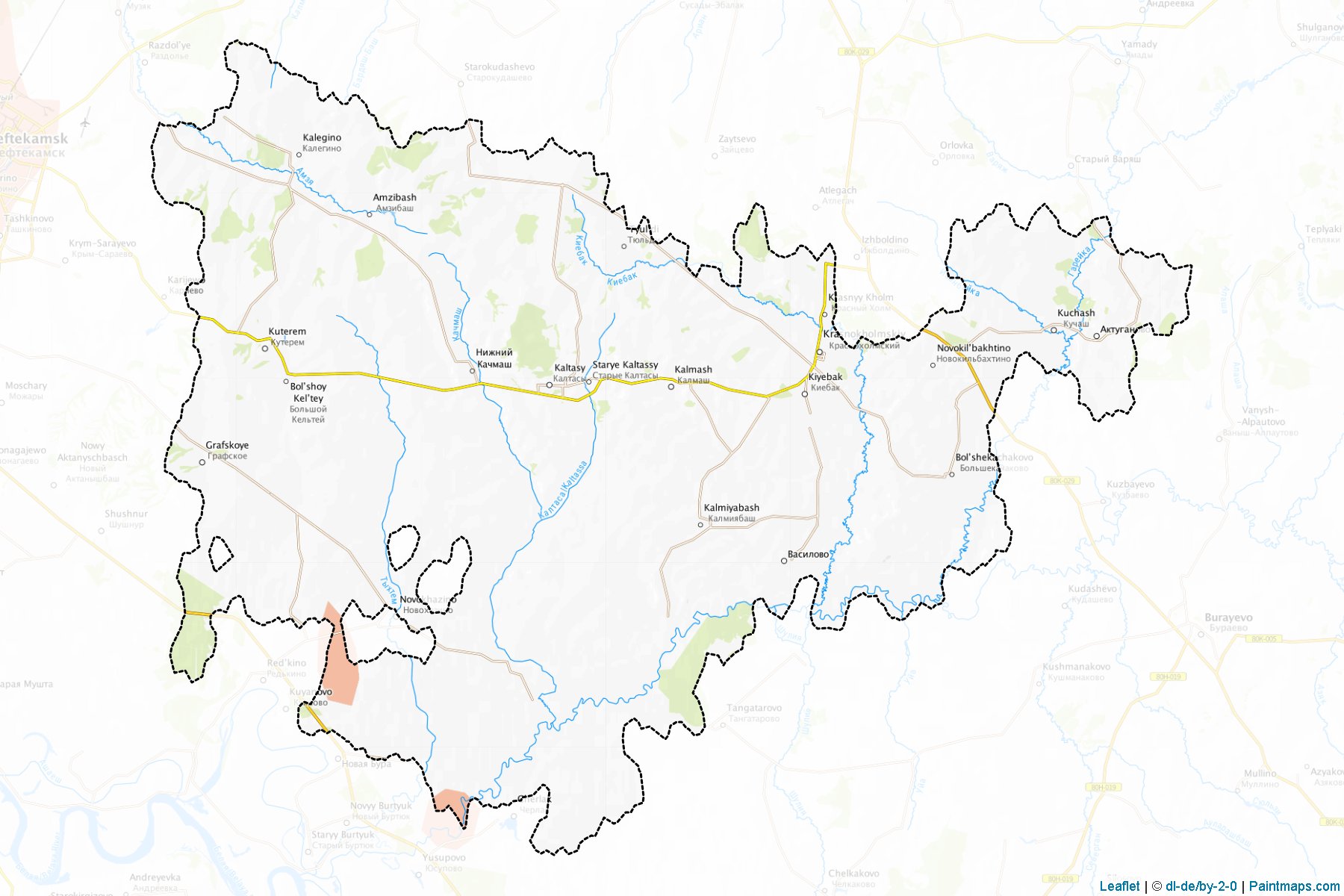 Kaltasinskiy (Bashkortostan) Map Cropping Samples-1